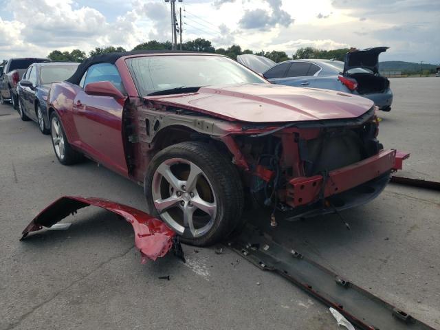 CHEVROLET CAMARO LT 2015 with VIN 2G1FD3D30F9178096 - Photo from auction