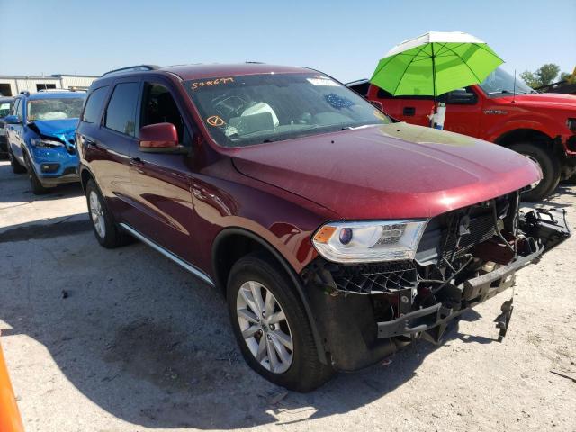 DODGE DURANGO SX 2019 with VIN 1C4RDJAG3KC548699 - Photo from auction