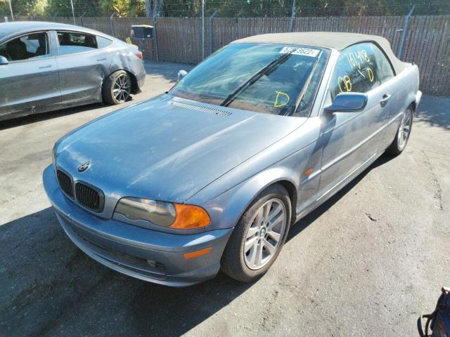 Photo 2 from auction – 2002 BMW 325 CI with VIN WBABS33432JY43459