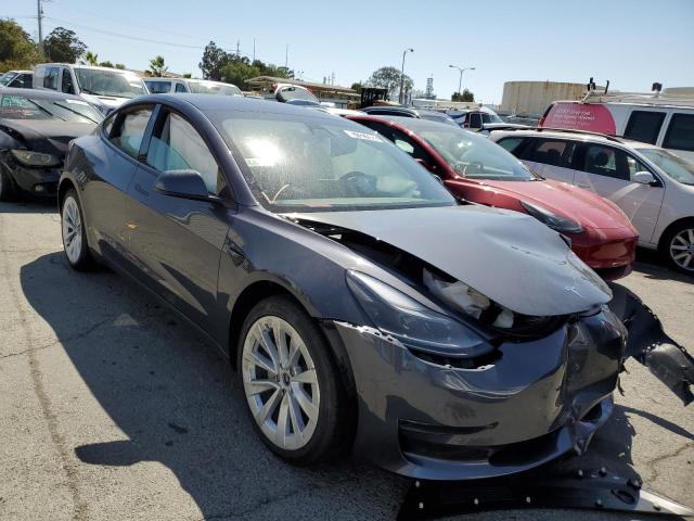 TESLA MODEL 3 2022 with VIN 5YJ3E1EA3NF144348 - Photo from auction