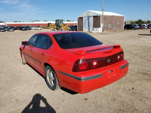 Photo 3 from auction – 2001 CHEVROLET IMPALA LS with VIN 2G1WH55K219104662