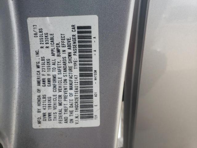 Photo 10 from auction – 2014 HONDA ACCORD EX with VIN 1HGCR2E71EA012147