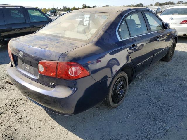Photo 4 from auction – 2006 KIA OPTIMA LX with VIN KNAGE123765051601