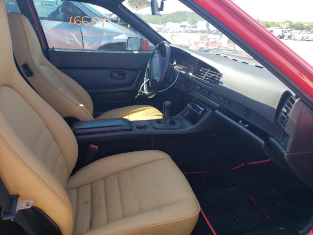 Photo 5 from auction – 1988 PORSCHE 944 with VIN WP0AA2950JN150187