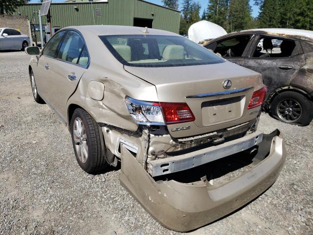 Photo 3 from auction – 2010 LEXUS ES 350 with VIN JTHBK1EG4A2387106