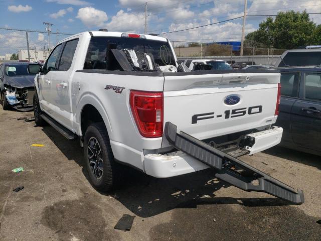 Photo 3 from auction – 2022 FORD F150 SUPER with VIN 1FTFW1E87NFA65252