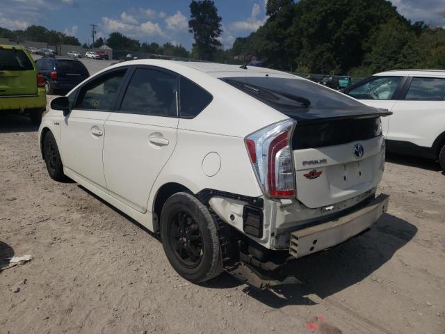 Photo 3 from auction – 2012 TOYOTA PRIUS with VIN JTDKN3DU7C5406017