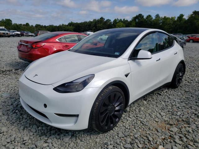 Photo 2 from auction – 2021 TESLA MODEL Y with VIN 5YJYGDEF0MF306478