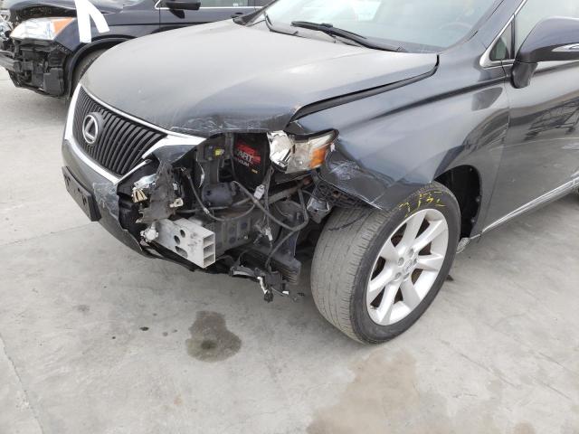 Photo 9 from auction – 2010 LEXUS RX 350 with VIN JTJBK1BA5A2004580