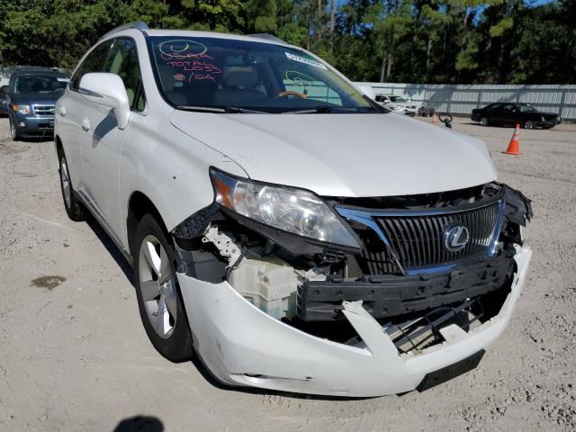 LEXUS RX 350 2010 with VIN 2T2BK1BA2AC077762 - Photo from auction