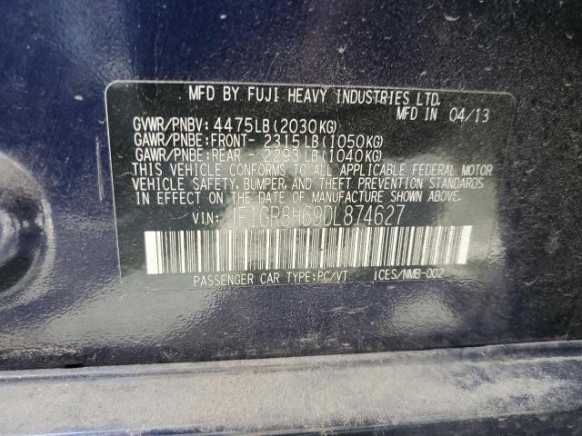 Photo 10 from auction – 2013 SUBARU IMPREZA WR with VIN JF1GR8H69DL874627