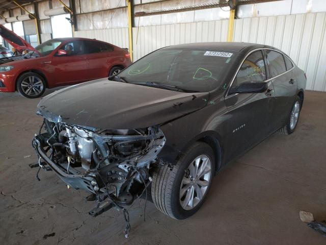 Photo 2 from auction – 2020 CHEVROLET MALIBU LT with VIN 1G1ZD5ST6LF030257