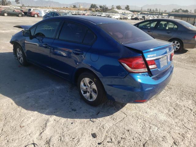 Photo 3 from auction – 2013 HONDA CIVIC LX with VIN 19XFB2F56DE280054