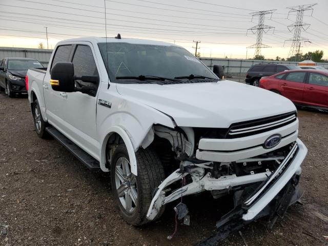 FORD F150 SUPER 2019 with VIN 1FTEW1EP0KKC06006 - Photo from auction