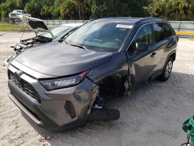 Photo 2 from auction – 2021 TOYOTA RAV4 LE with VIN 2T3H1RFV9MW164808