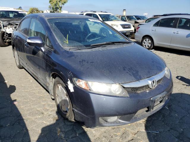 Photo 1 from auction – 2010 HONDA CIVIC HYBR with VIN JHMFA3F21AS006833