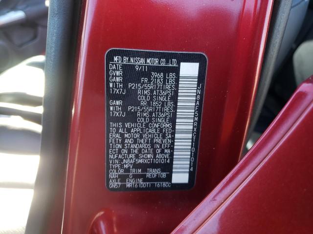 Photo 10 from auction – 2012 NISSAN JUKE S with VIN JN8AF5MRXCT101014
