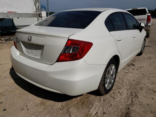 Photo 4 from auction – 2012 HONDA CIVIC LX with VIN 2HGFB2F57CH569965