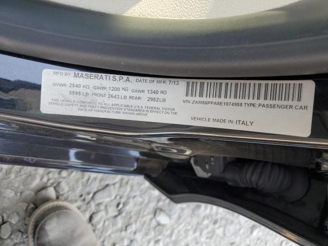 Photo 10 from auction – 2014 MASERATI QUATTROPOR with VIN ZAM56PPA5E1074958