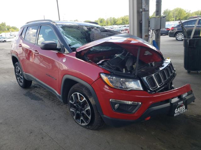 JEEP COMPASS TR 2020 with VIN 3C4NJDDB0LT214662 - Photo from auction