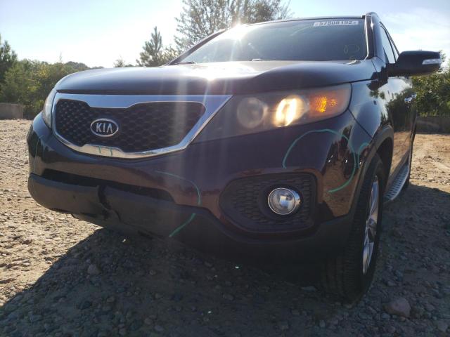 Photo 9 from auction – 2012 KIA SORENTO EX with VIN 5XYKU4A26CG243282