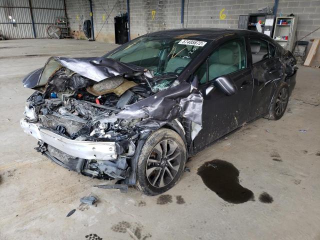 Photo 2 from auction – 2015 HONDA CIVIC EX with VIN 19XFB2F8XFE110602
