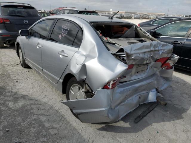 Photo 3 from auction – 2008 HONDA CIVIC HYBR with VIN JHMFA36248S029033