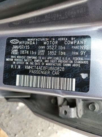 Photo 10 from auction – 2015 HYUNDAI ACCENT GLS with VIN KMHCT4AE8FU860828