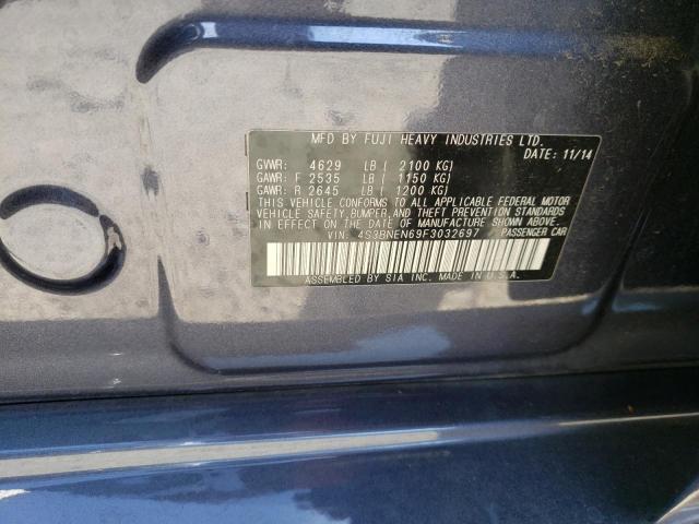 Photo 10 from auction – 2015 SUBARU LEGACY 3.6 with VIN 4S3BNEN69F3032697