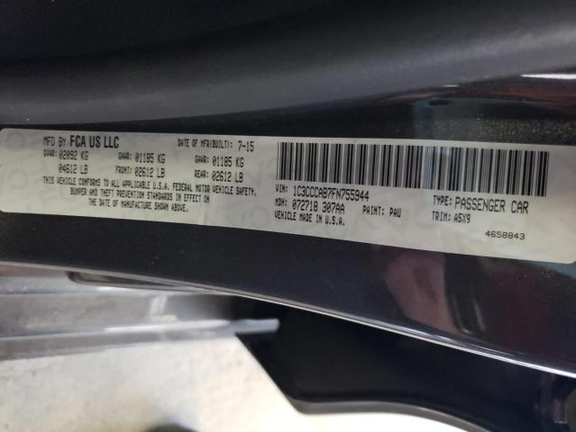 Photo 10 from auction – 2015 CHRYSLER 200 LIMITE with VIN 1C3CCCAB7FN755944