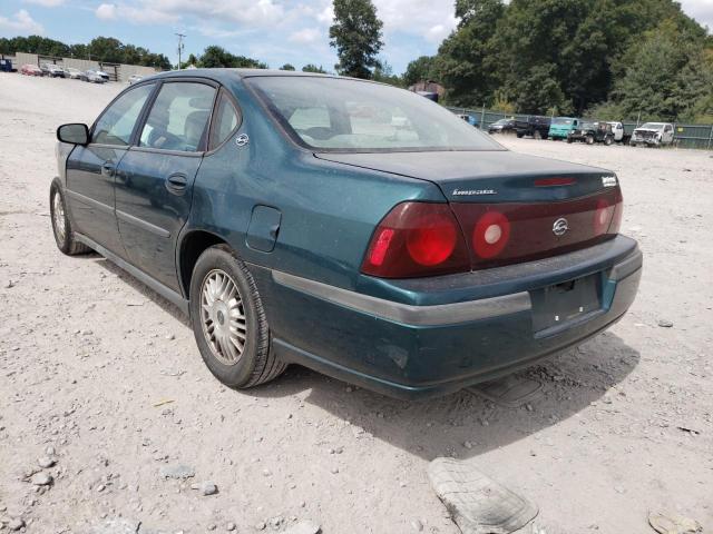 Photo 3 from auction – 2000 CHEVROLET IMPALA with VIN 2G1WF55E4Y9379458