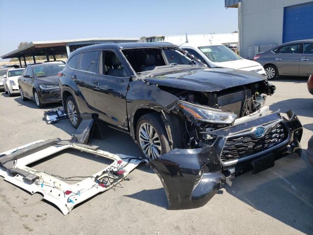 TOYOTA HIGHLANDER 2020 with VIN 5TDEBRCH1LS008406 - Photo from auction