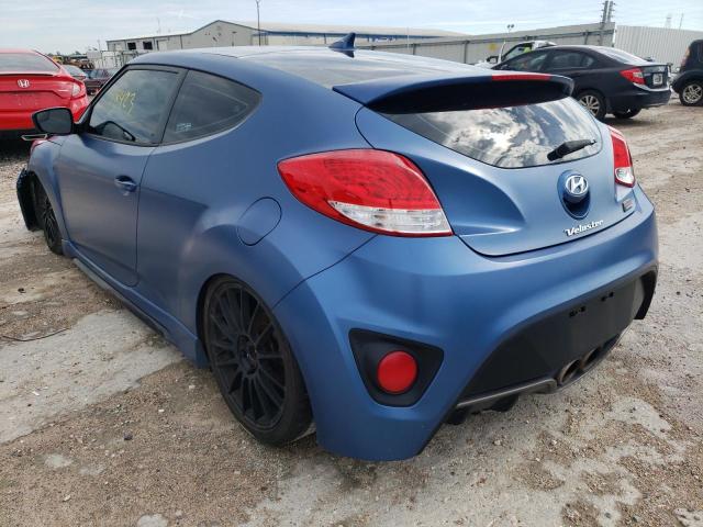 Photo 3 from auction – 2016 HYUNDAI VELOSTER T with VIN KMHTC6AE2GU263073