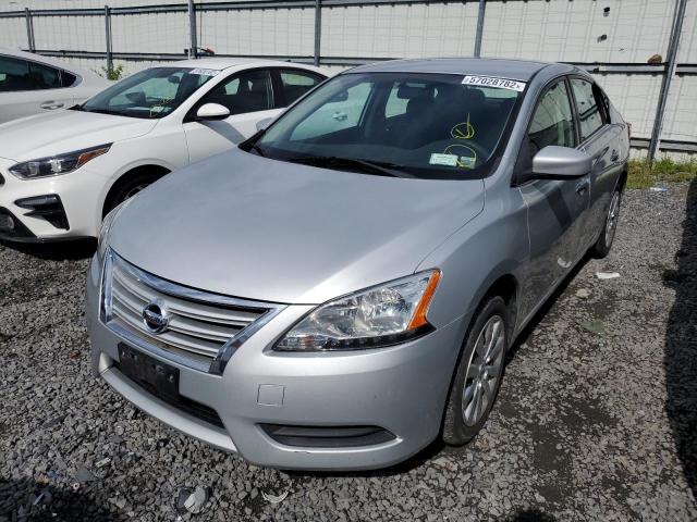 Photo 2 from auction – 2013 NISSAN SENTRA S with VIN 1N4AB7AP8DN903711