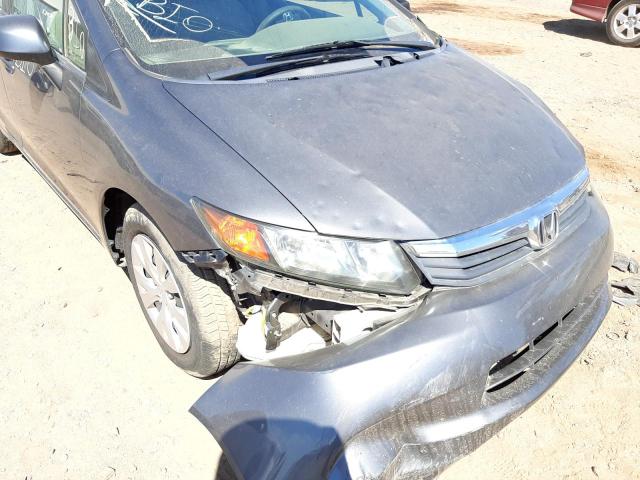 Photo 9 from auction – 2012 HONDA CIVIC LX with VIN 2HGFB2F53CH575312