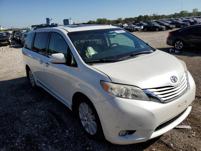 TOYOTA SIENNA XLE 2013 with VIN 5TDDK3DC4DS056382 - Photo from auction