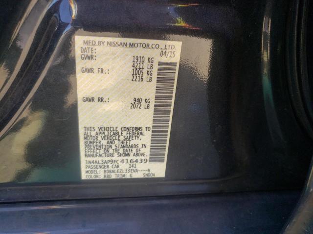 Photo 10 from auction – 2015 NISSAN ALTIMA 2.5 with VIN 1N4AL3AP9FC416439