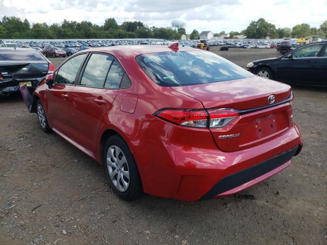 Photo 3 from auction – 2021 TOYOTA COROLLA LE with VIN 5YFEPMAE1MP232296