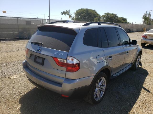 Фото 4 с аукциона – 2008 BMW X3 3.0SI с VIN WBXPC93458WJ18422