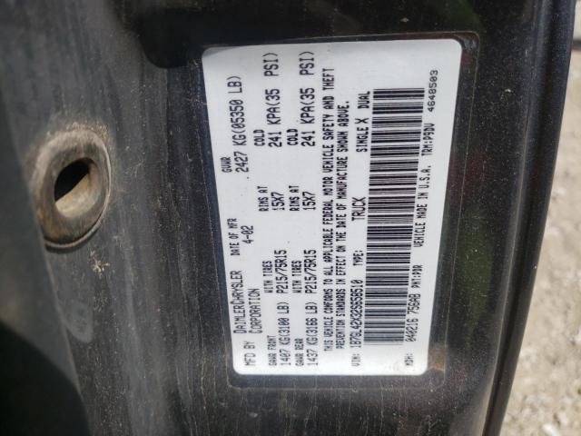 Photo 10 from auction – 2002 DODGE DAKOTA with VIN 1B7GL42X32S658510