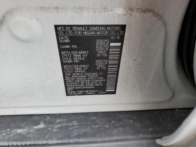 Photo 10 from auction – 2018 NISSAN ROGUE S with VIN KNMAT2MT5JP569995