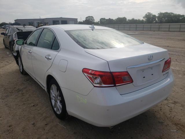 Photo 3 from auction – 2011 LEXUS ES 350 with VIN JTHBK1EG7B2465041