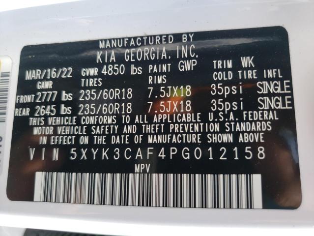 Photo 10 from auction – 2023 KIA SPORTAGE E with VIN 5XYK3CAF4PG012158