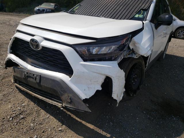 Photo 9 from auction – 2021 TOYOTA RAV4 LE with VIN 2T3F1RFV4MW142917