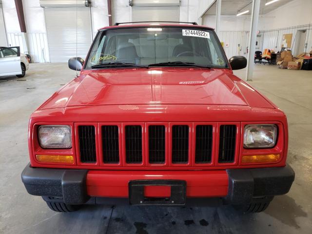 Photo 9 from auction – 2001 JEEP CHEROKEE S with VIN 1J4FF48S71L587054