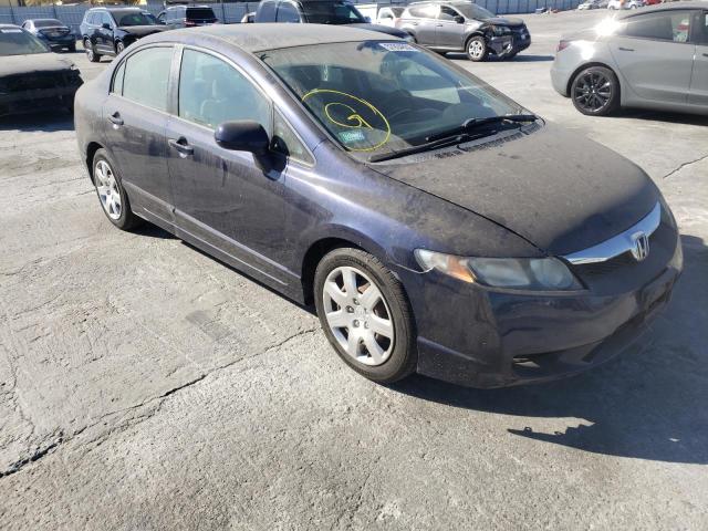 HONDA CIVIC LX 2010 with VIN 19XFA1F59AE076129 - Photo from auction