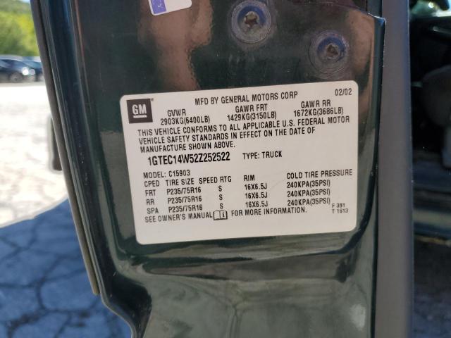 Photo 10 from auction – 2002 GMC NEW SIERRA with VIN 1GTEC14W52Z252522