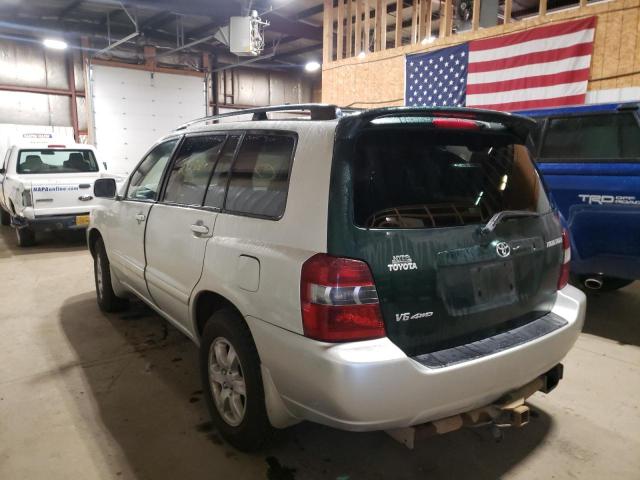 Photo 3 from auction – 2004 TOYOTA HIGHLANDER with VIN JTEEP21A040044697