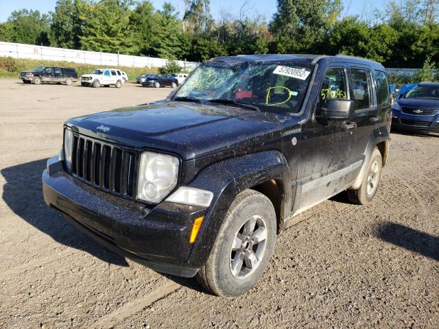 Photo 2 from auction – 2008 JEEP LIBERTY with VIN 1J8GN28K08W180468