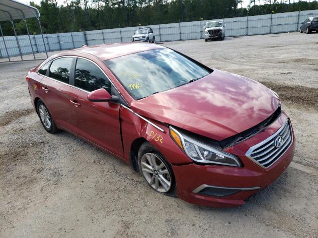 HYUNDAI SONATA SE 2016 with VIN 5NPE24AF9GH337483 - Photo from auction